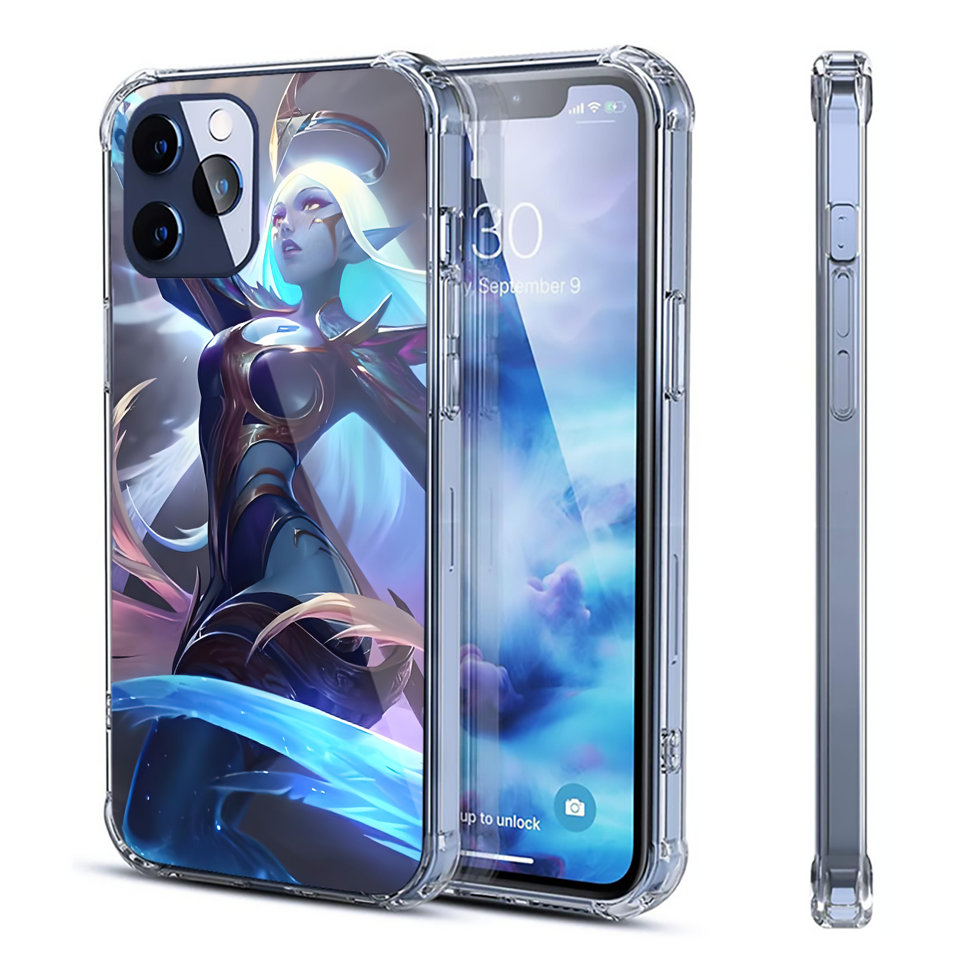 リーグ・オブ・レジェンド League of Legends LOL 【iPhone 12シリーズ対応】透明スマホケース（クリアソフトケース）